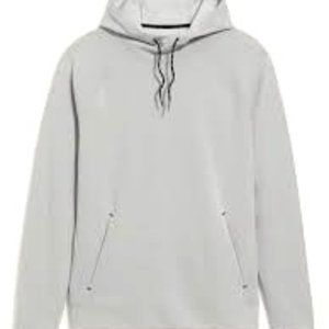 Grey fleece hoodie